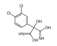 2-(3,4-dichlorophenyl)-2-hydroxypropanediamide结构式