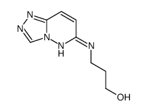 3-([1,2,4]triazolo[4,3-b]pyridazin-6-ylamino)propan-1-ol Structure