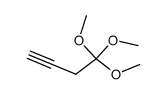 1,1,1-trimethoxy-3-butyne结构式