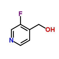 3-氟-4-(羟甲基)吡啶结构式