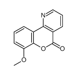 7-methoxychromeno[4,3-b]pyridin-5-one结构式
