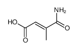 3-methyl-fumaramic acid结构式