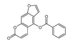 (7-oxofuro[3,2-g]chromen-4-yl) benzoate Structure