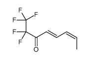 1,1,1,2,2-pentafluoroocta-4,6-dien-3-one结构式