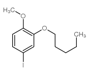 4-iodo-1-methoxy-2-pentoxybenzene Structure