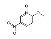 2-methoxy-5-nitropyridine N-oxide Structure