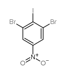 1,3-dibromo-2-iodo-5-nitrobenzene Structure