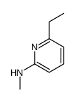 6-Ethyl-N-methylpyridin-2-amine Structure