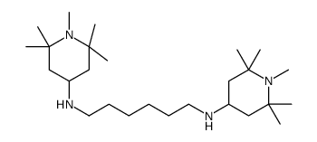 N,N'-bis(1,2,2,6,6-pentamethylpiperidin-4-yl)hexane-1,6-diamine Structure