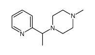 Piperazine, 1-methyl-4-(2-pyridinylmethyl)- (9CI)结构式