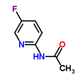 2-乙酰氨基-5-氟吡啶结构式