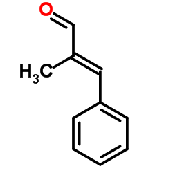 2-Methyl-3-phenylacrolein Structure