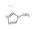 4H-1,2,4-噻唑-4-胺盐酸盐结构式