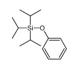 phenoxy-tri(propan-2-yl)silane Structure