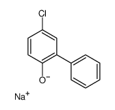 4-Chloro-2-phenylphenol, sodium salt结构式