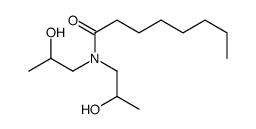 N,N-bis(2-hydroxypropyl)octanamide结构式