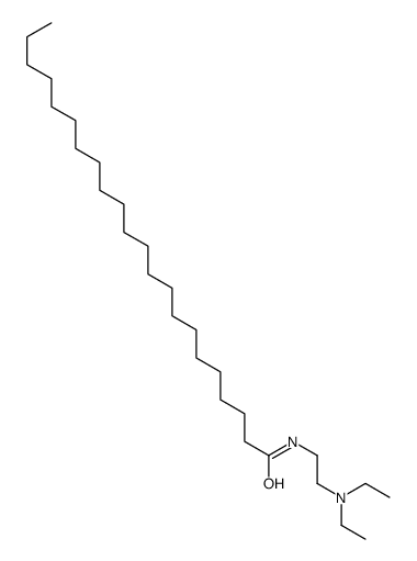 N-[2-(diethylamino)ethyl]docosanamide Structure