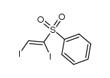 diiodovinyl phenyl sulfone Structure