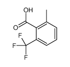 2-Methyl-6-trifluoromethylbenzoic acid structure