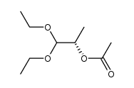 (S)-lactaldehyde diethyl acetal O-acetate结构式