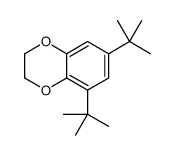 5,7-ditert-butyl-2,3-dihydro-1,4-benzodioxine Structure