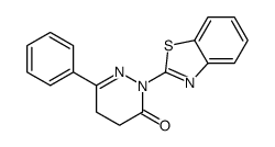 2-(1,3-benzothiazol-2-yl)-6-phenyl-4,5-dihydropyridazin-3-one Structure