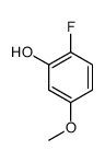 2-氟-5-甲氧基苯酚结构式