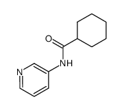 N-(pyridin-3-yl)cyclohexanecarboxamide结构式