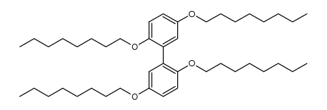 2,2',5,5'-tetraoctyloxybiphenyl Structure