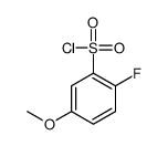 2-氟-5-甲氧基苯磺酰氯结构式