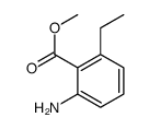 2-氨基-6-乙基苯甲酸甲酯结构式