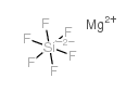 Magnesium fluorosilicate structure
