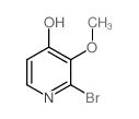 2-溴-3-甲氧基吡啶-4-醇结构式
