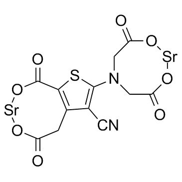 雷尼酸锶结构式
