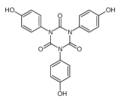 1,3,5-tris(4-hydroxyphenyl)-1,3,5-triazinane-2,4,6-trione结构式