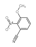 3-甲氧基-2-硝基苯甲腈结构式