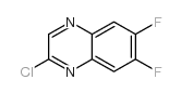 2-氯-6,7-二氟喹喔啉结构式