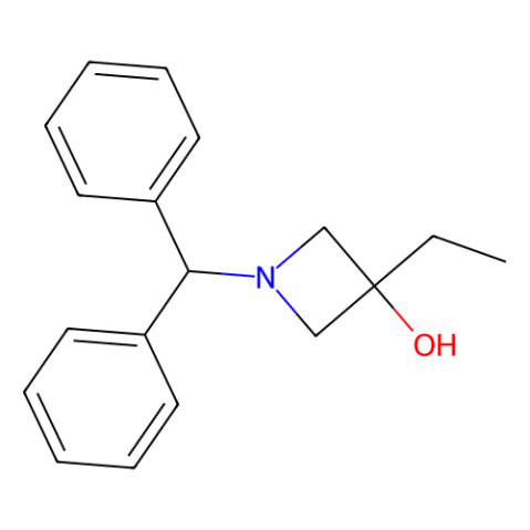 1-BENZHYDRYL-3-ETHYLAZETIDIN-3-OL Structure