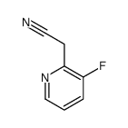 2-(3-氟吡啶-2-基)乙腈结构式