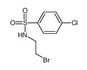N1-(2-BROMOETHYL)-4-CHLOROBENZENE-1-SULFONAMIDE, TECH Structure