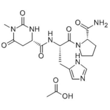 Taltirelin醋酸盐结构式