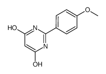 6-HYDROXY-2-(4-METHOXYPHENYL)-4(3H)-PYRIMIDINONE structure