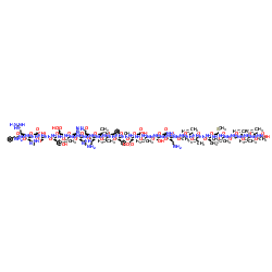 Amyloid β-Protein (4-42) ammonium salt Structure