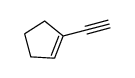 1-乙炔-1-环戊烯结构式