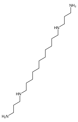 N,N'-bis(3-aminopropyl)undecane-1,11-diamine结构式