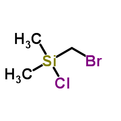 (Bromomethyl)(chloro)dimethylsilane Structure