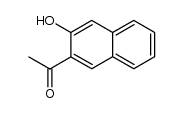 1-(3-羟基萘-2-基)乙酮结构式
