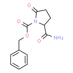(S)-1-CBZ-5-氧代吡咯烷-2-甲酰胺结构式