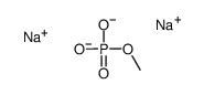 Disodium methyl phosphate Structure