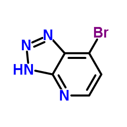 7-Bromo-1H-[1,2,3]triazolo[4,5-b]pyridine Structure